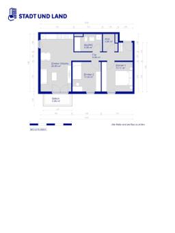 تصویر 3 Zimmer / 72,17 m² – Gemütliche 3 Zimmerwohnung - WBS 220 erforderlich