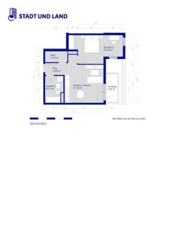 تصویر 2 Zimmer / 56,06 m² – Erstmieter im Dachgeschoss - WBS 220 erforderlich