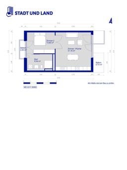 تصویر 2 Zimmer / 56,30 m² – Barrierearm wohnen in Neukölln