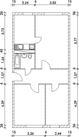 تصویر 3 Zimmer / 66,90 m² – Carola-Neher-Straße 58, 1.G LI