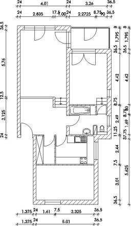 تصویر 3 Zimmer / 86,02 m² – Wernerstraße 7, 1.G RE